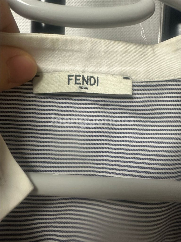 FENDI 펜디 정품 스트라이프 여성 남방-38--6
