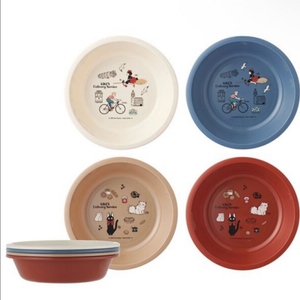 정품 지브리 마녀 배달부 키키 4종 그릇 세트