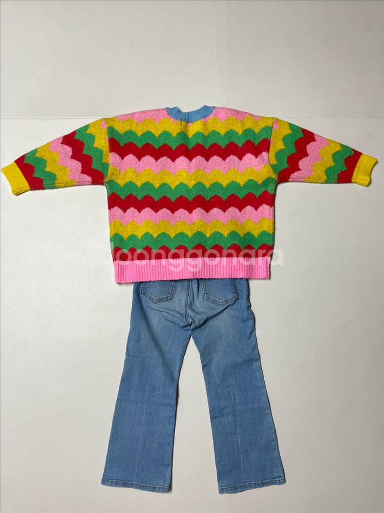 아이러브제이 (XL/8~9세) 가디건/청바지 일괄--1