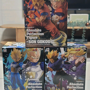 (미개봉) 드래곤볼Z 앱솔루트 퍼펙션 피규어 3종