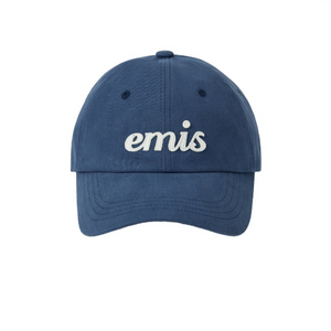 이미스 아플리케 볼캡 블루그린