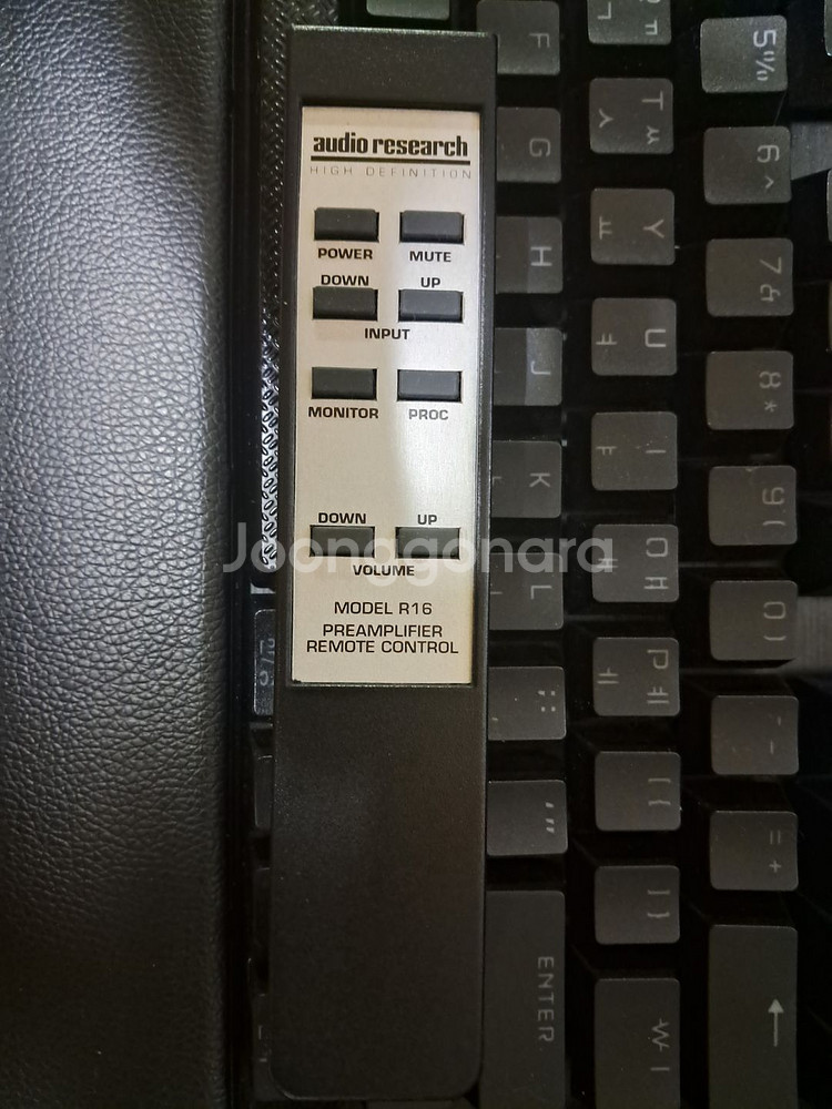 오디오 리서치 프리앰프 리모컨 R16--0