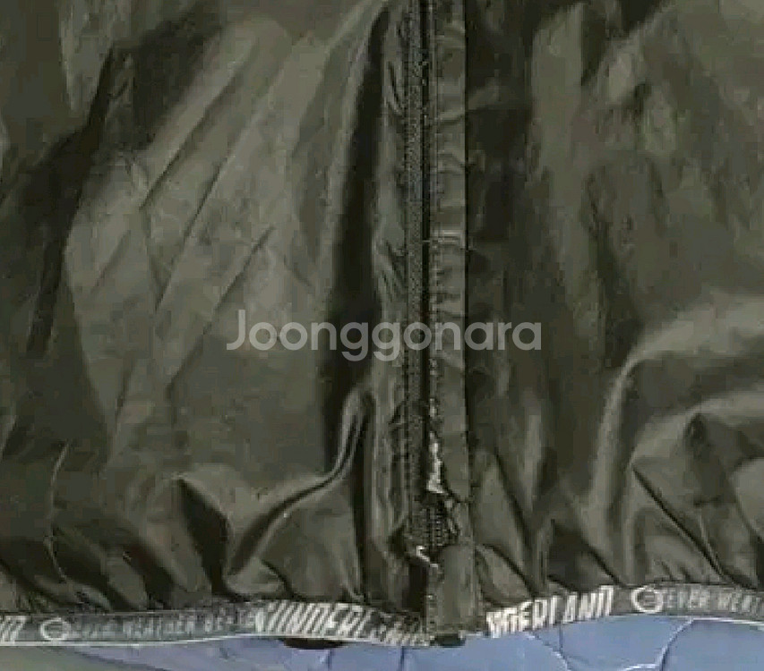 선더랜드 초경량 바람막이 점퍼 블랙 (XL)--2