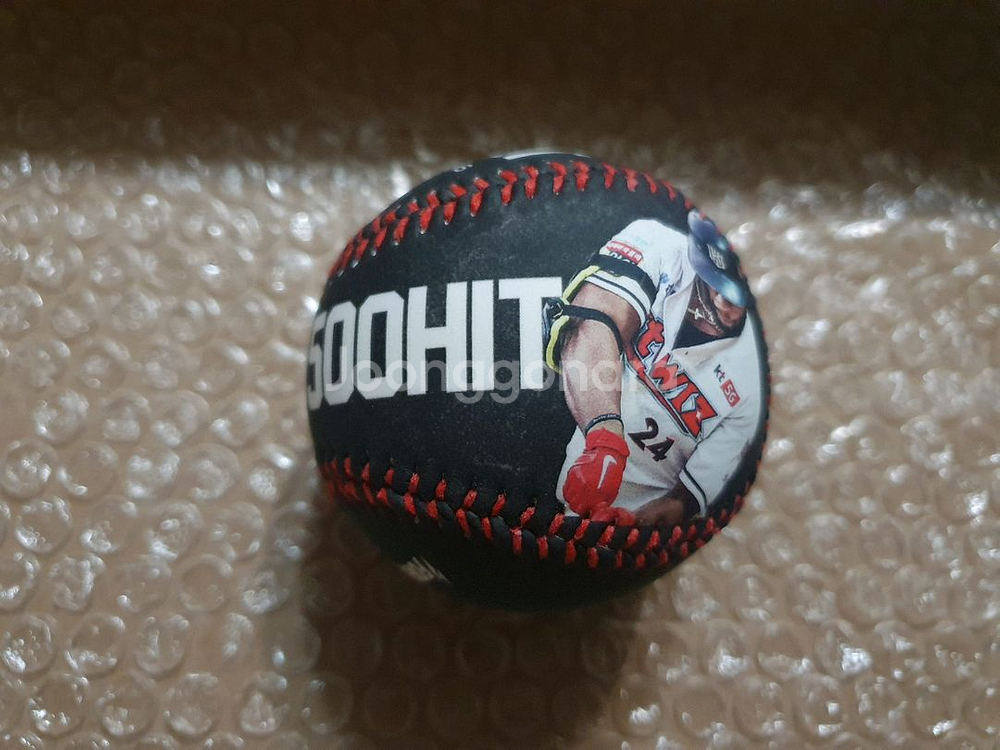 KBO 로하스 100홈런 500안타 기념구 포토볼--2