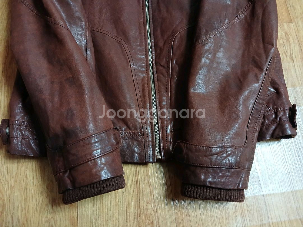 본 BON(정품) 남성 라이더 양가죽 자켓 95~100--5