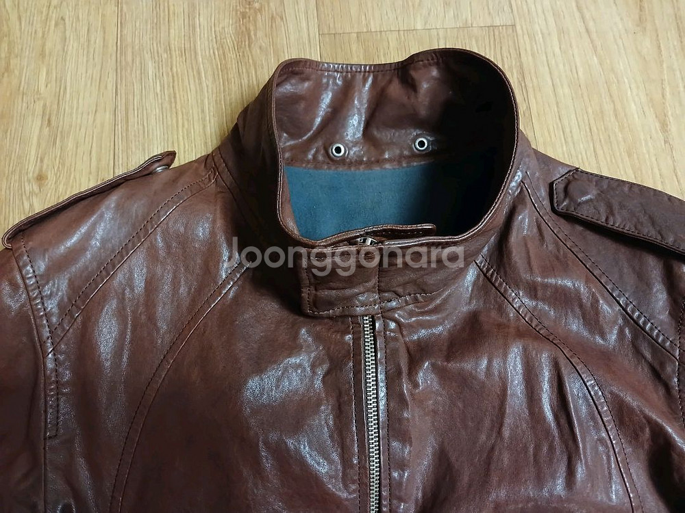 본 BON(정품) 남성 라이더 양가죽 자켓 95~100--4