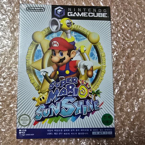 닌텐도 게임큐브 대원정발 신품 슈퍼마리오선샤인