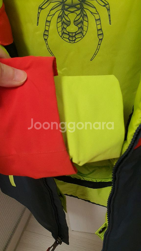 스파이더 키즈 스키자켓10(140)--3