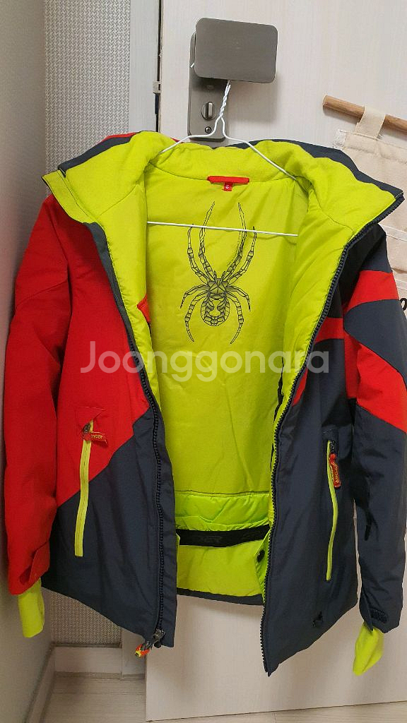 스파이더 키즈 스키자켓10(140)--1