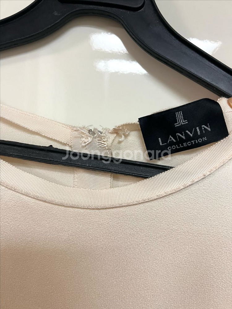 한섬 랑방컬렉션 자수니트포켓 새틴실키원피스 하객오피스룩--4