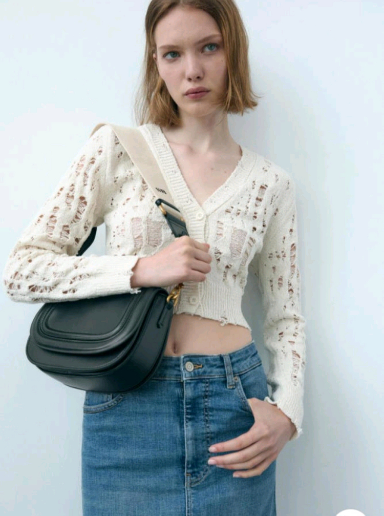 자라 가방 리본 가방 크로스백 숄더백 투웨이 이미지