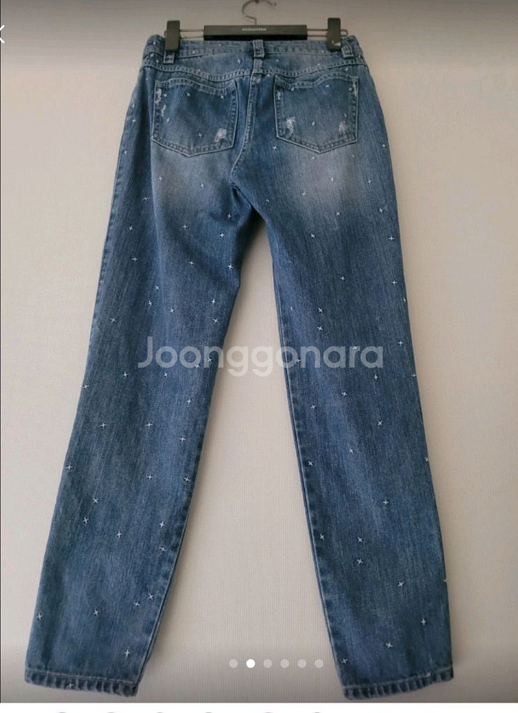 한섬SJSJ 데님바지(허리24인치)--1