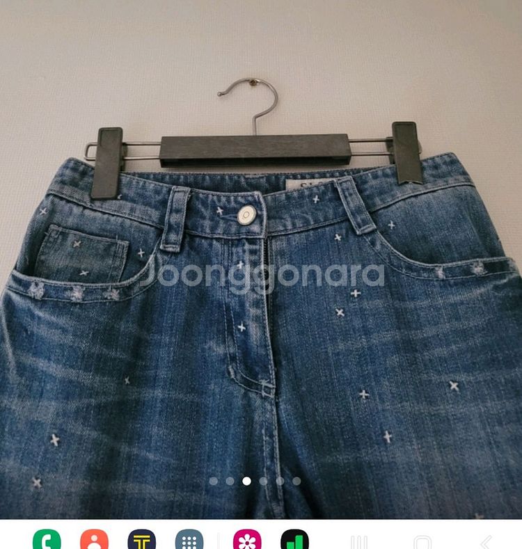한섬SJSJ 데님바지(허리24인치)--2