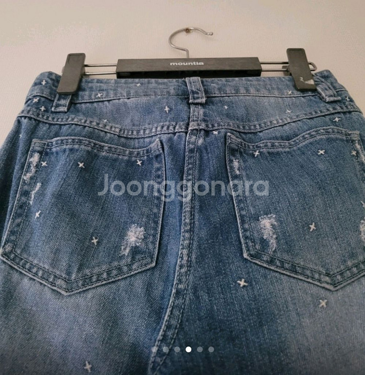 한섬SJSJ 데님바지(허리24인치)--3