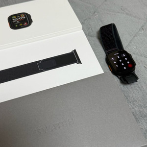 (27년 06월 애플케어)애플워치 울트라2 티타늄 블랙