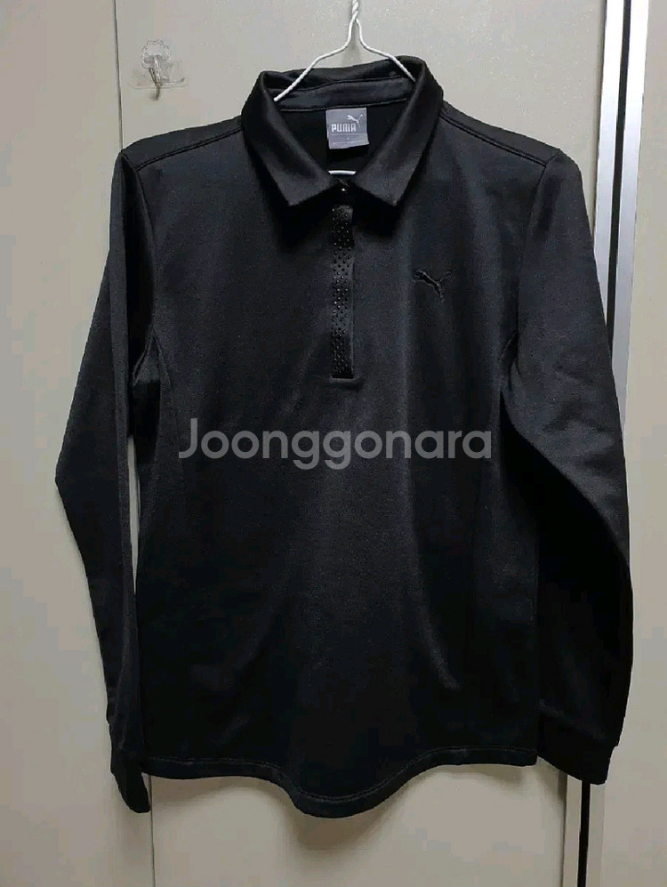 푸마 여성 기모 긴팔카라티셔츠(m,95)/4천원--1