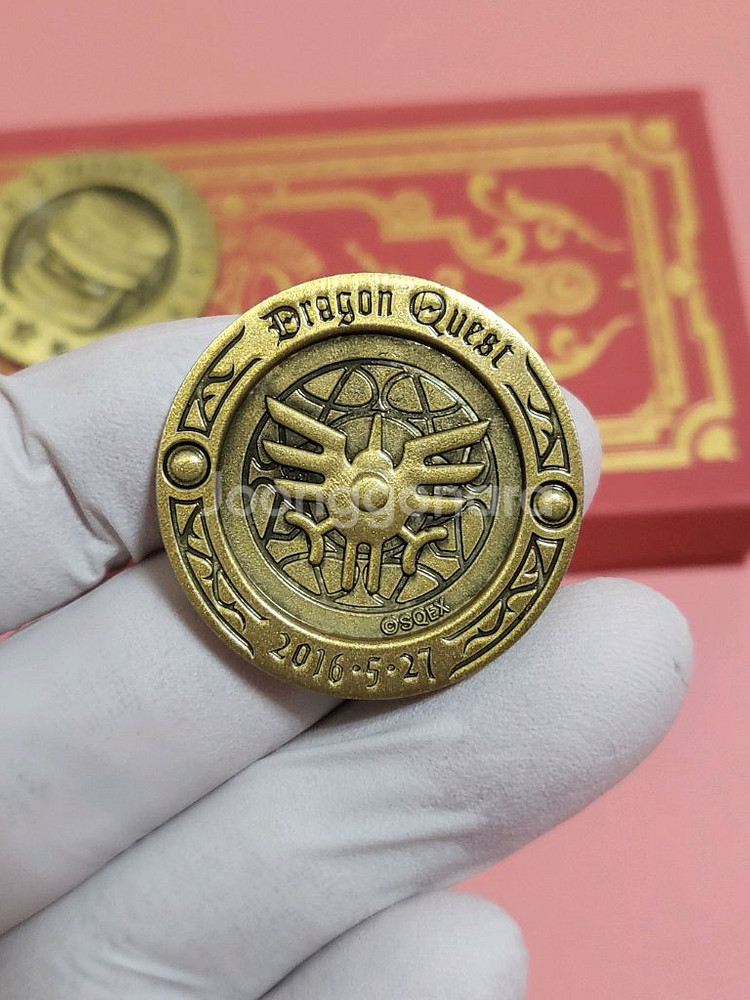 드래곤퀘스트 히어로즈2 한정판 특전 코인--2