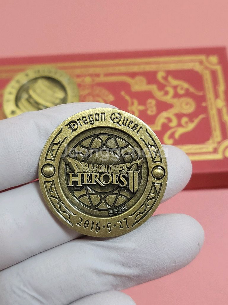드래곤퀘스트 히어로즈2 한정판 특전 코인--0