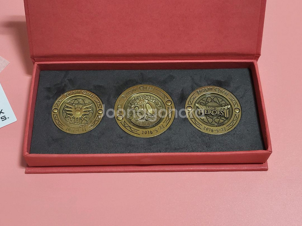 드래곤퀘스트 히어로즈2 한정판 특전 코인--8