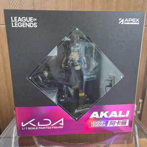 APEX 리그 오브 레전드 K/DA 아칼리 피규어