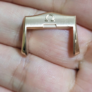 정품 오메가 18k 로즈골드 핀버클(연결부 18mm)