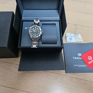 태그호이어 아쿠아레이서 쿼츠 41mm