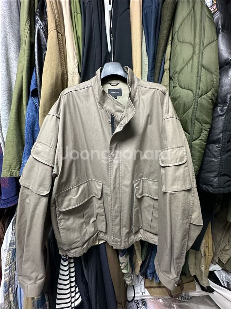 오버핏 숏 m65 필드자켓 L 시착만한 새상품--0