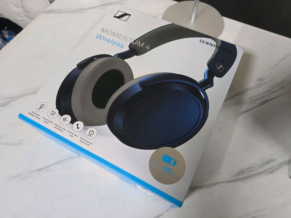 젠하이저 모멘텀4 데님블루 칼라 상태 SS.--1