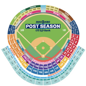 준플 1차전(10/9) 중앙4층SKY뷰 2연석