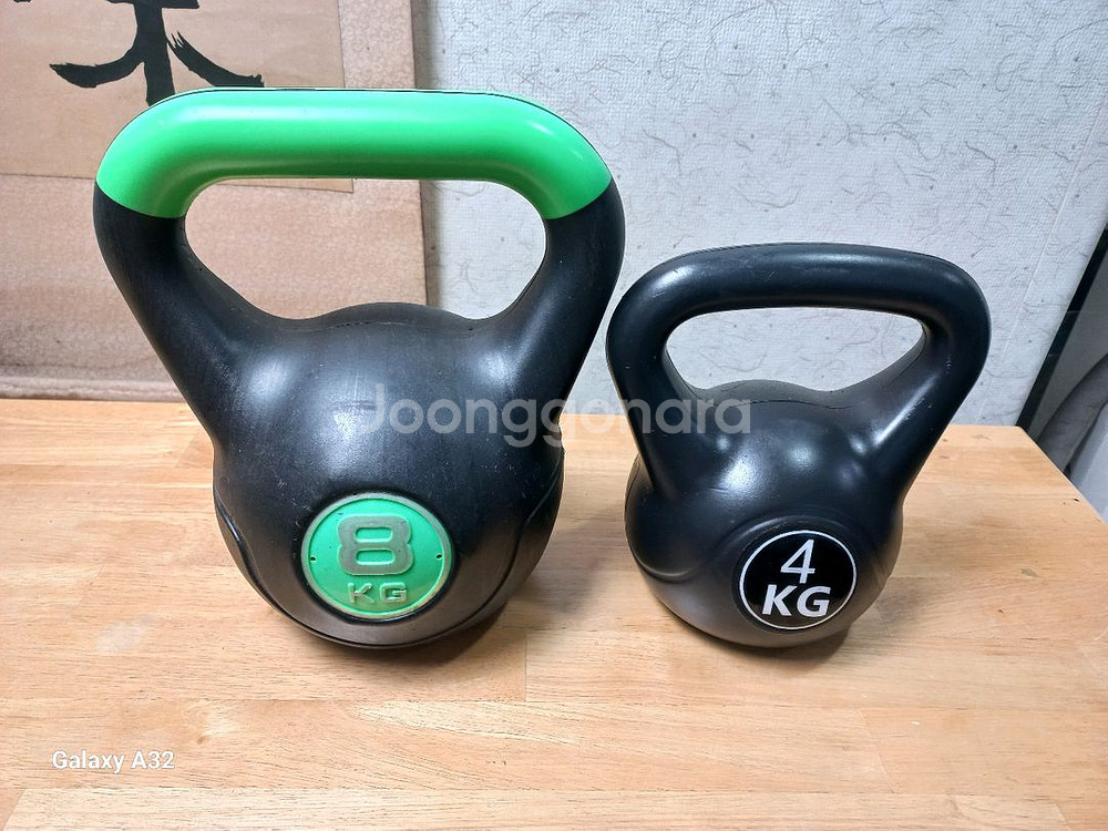 캐틀벨8키로 4키로--0