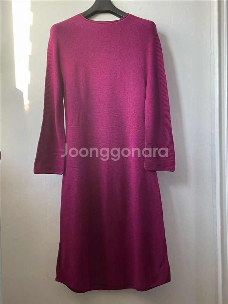 Humming 이태리 메리노울 홀가먼트 원피스--0