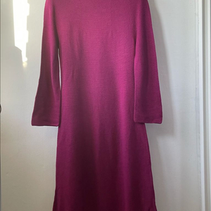 Humming 이태리 메리노울 홀가먼트 원피스