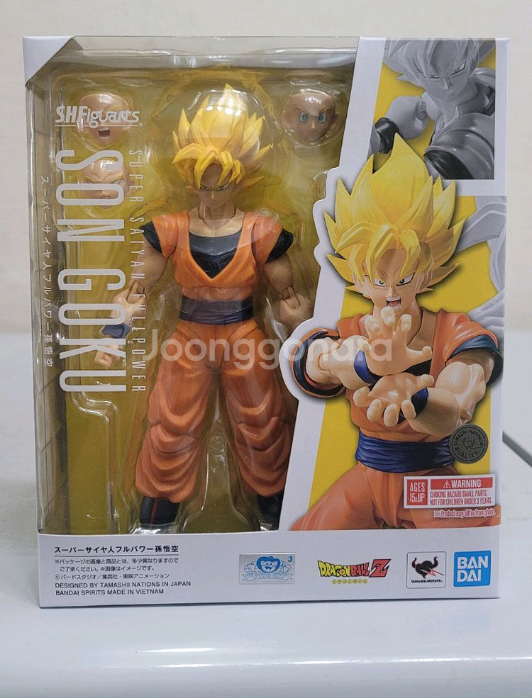 반다이shf드래곤볼,원피스,애니 6인치액션피규어--9