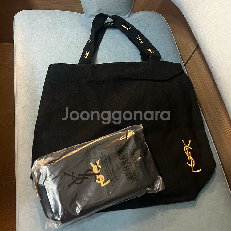 입생로랑에코백+파우치 새상품 기저귀가방추천--0