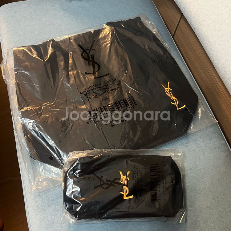 입생로랑에코백+파우치 새상품 기저귀가방추천--3