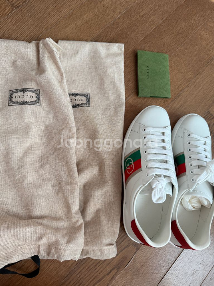 구찌 에이스 스니커즈 화이트 (새상품)--0