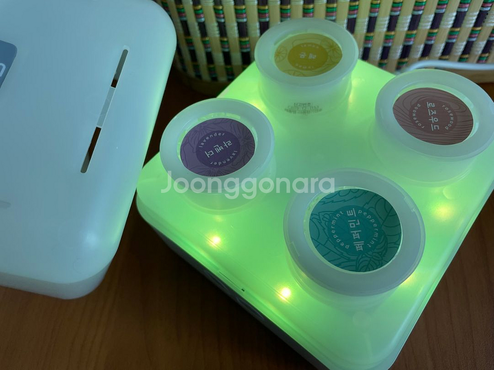 아로마 스터일러 (방향제+무드등)+향기캡슐2박스--3