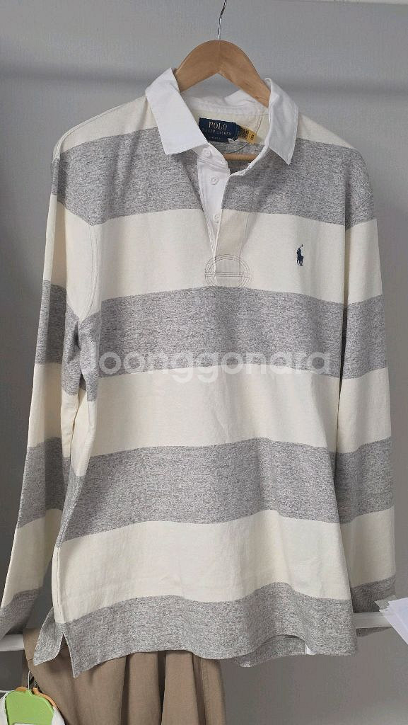 폴로 국내 아울렛 클레식핏 럭비티셔츠--3