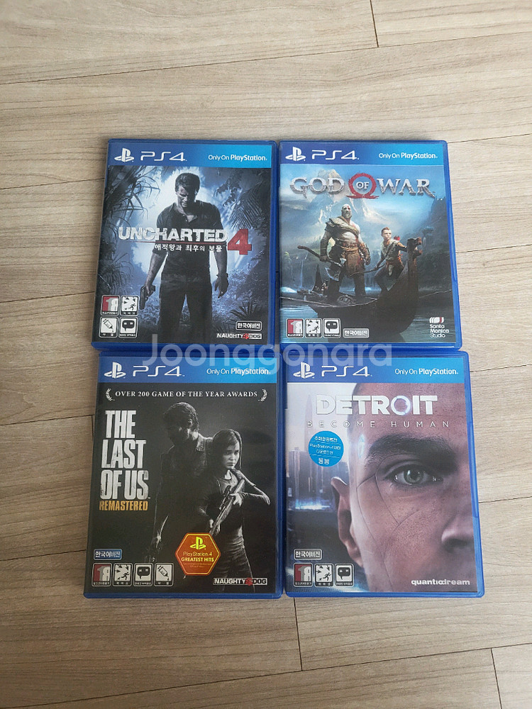 ps4 게임4종일괄 (택포)--0