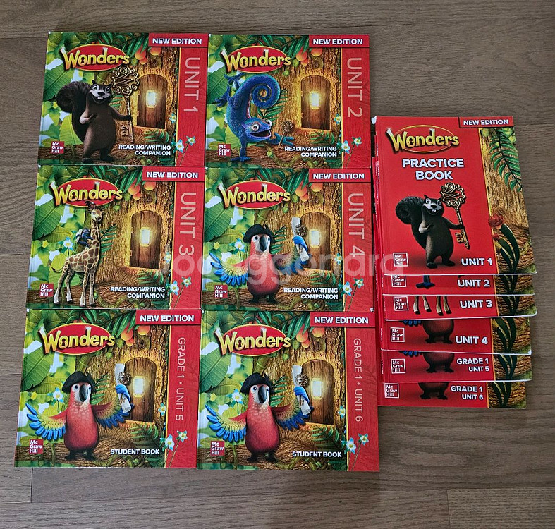 Wonders 원더스 뉴에디션 1.1~1.6 영유 미교--0