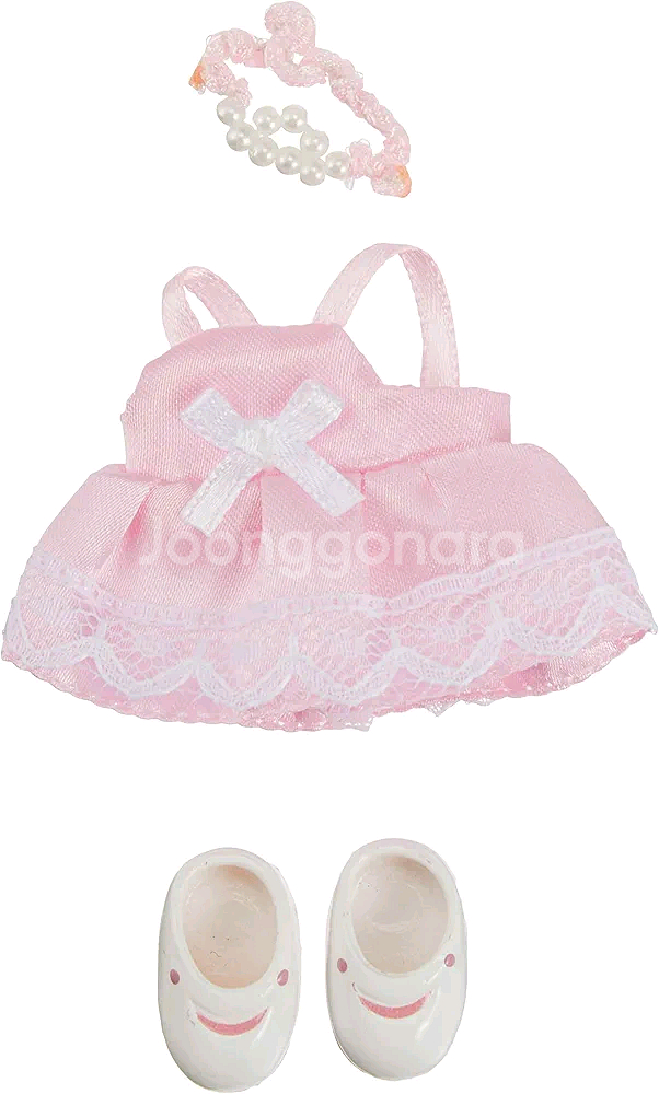 실바니안 소녀 옷 의상 발레 핑크드레스 세트--1