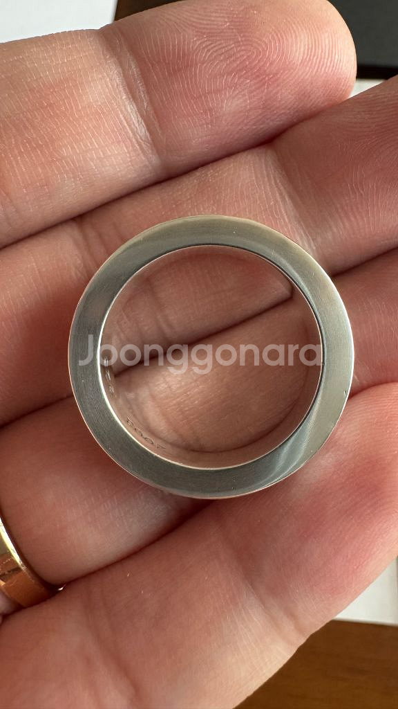 S급, 사이즈 9.5) 크롬하츠 퍽유링 6mm--6