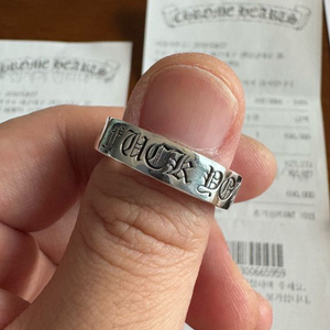 S급, 사이즈 9.5) 크롬하츠 퍽유링 6mm