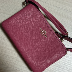 코치 레더 미니 파우치 지갑