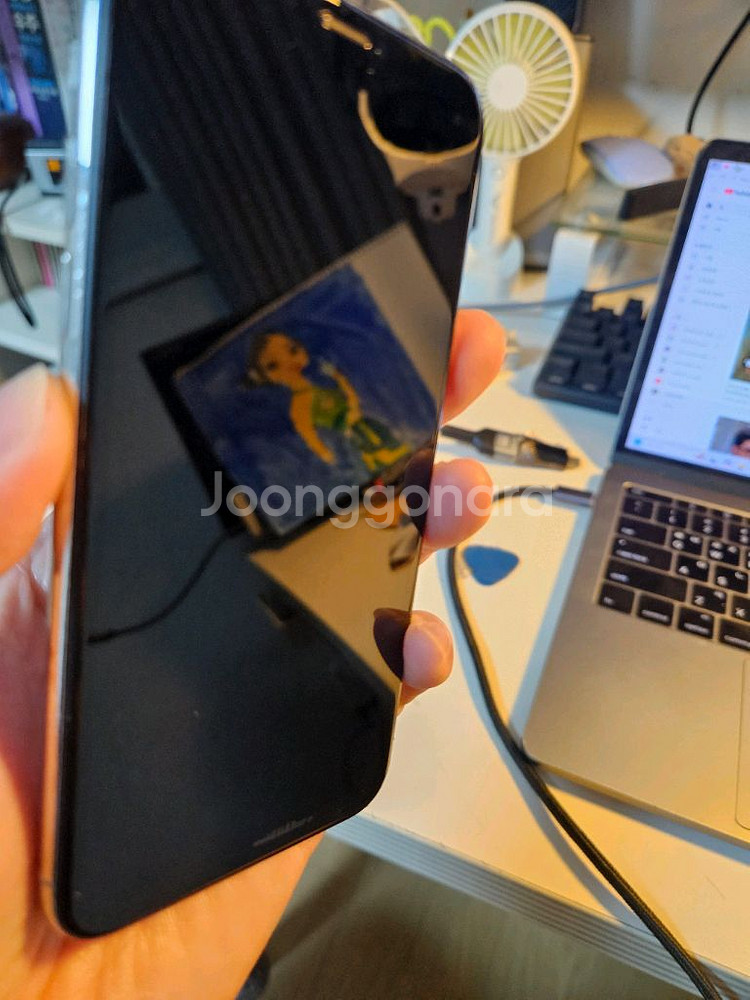 아이폰X 화이트--5