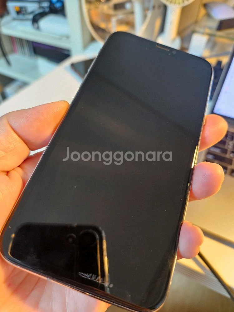 아이폰X 화이트--4