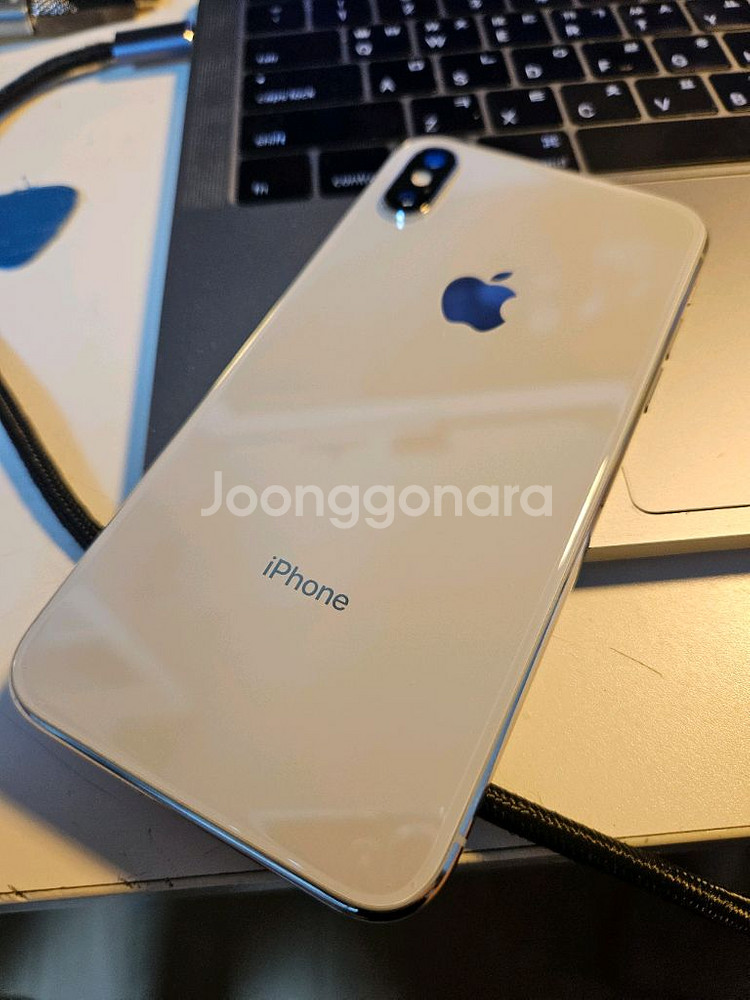 아이폰X 화이트--3