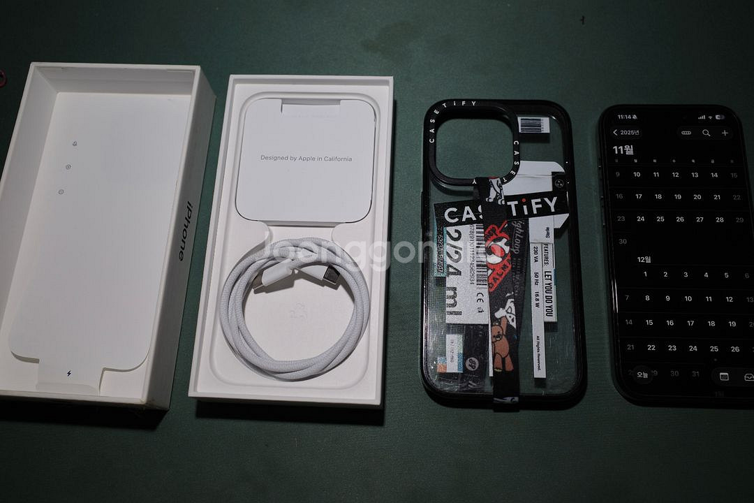 아이폰15프로 블루 256gb--1