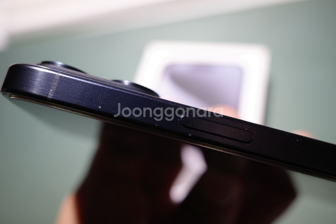 아이폰15프로 블루 256gb--2