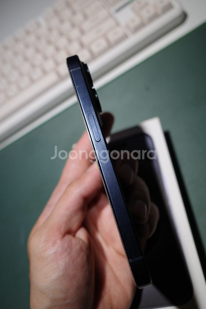 아이폰15프로 블루 256gb--3